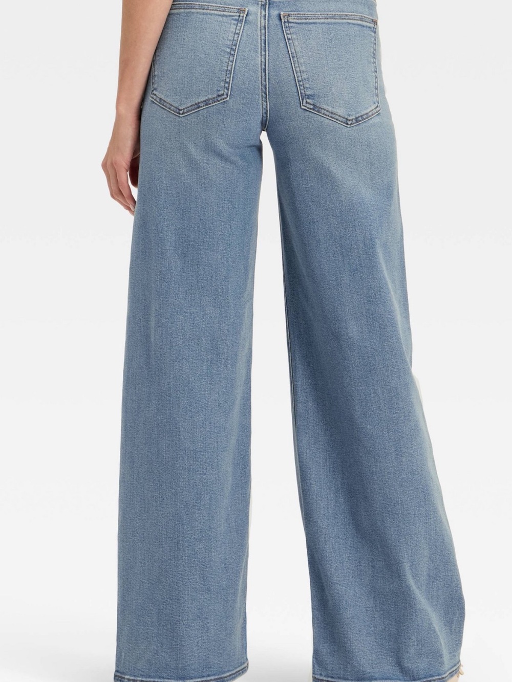 Wide Leg High Rise Women’s Jeans, Vintage Medium Wash, Size 6 - Picture 2 of 7
